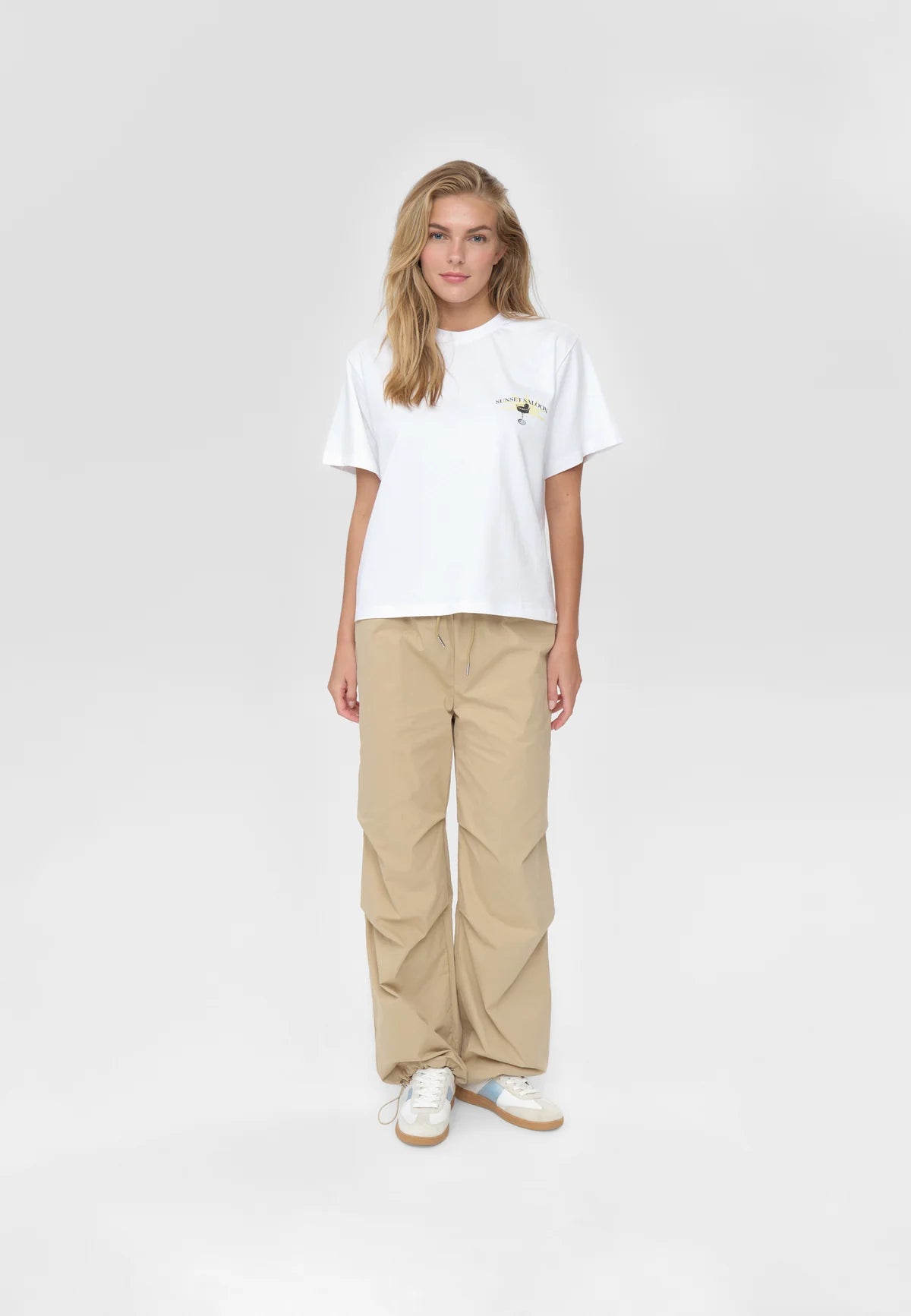 Kiana Tee  Bright White