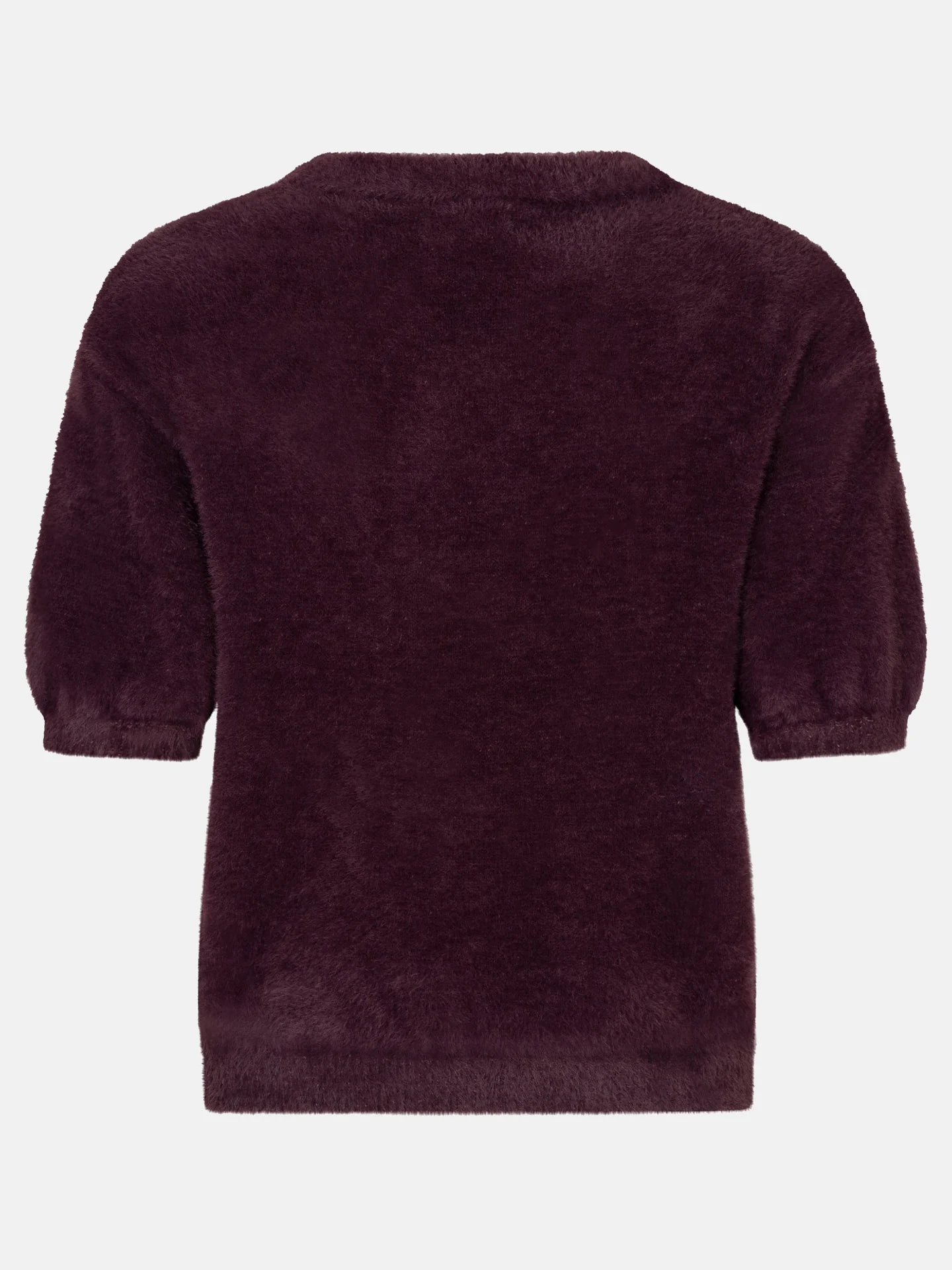 Knitted Top Mary Aubergine