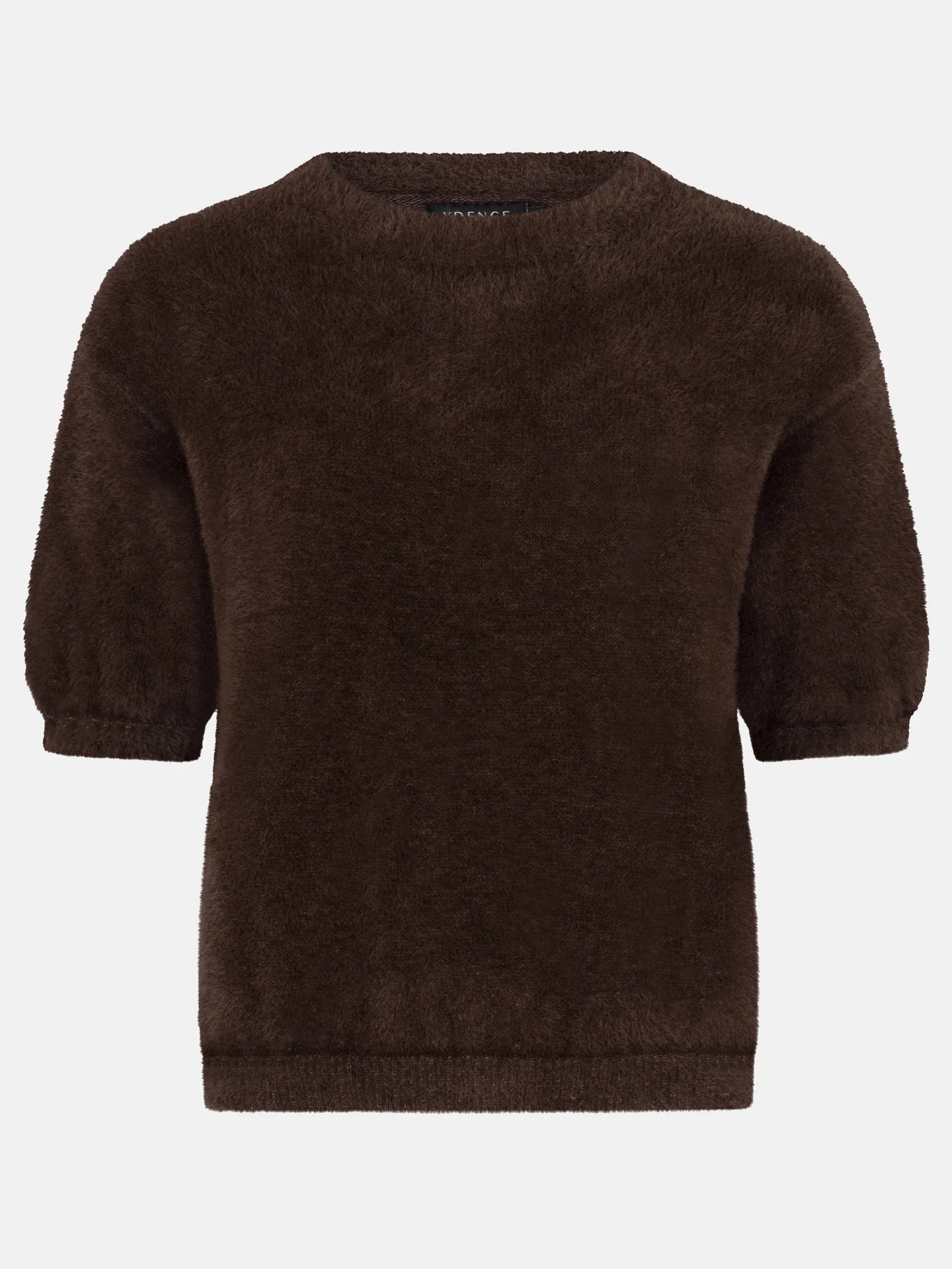 Knitted Top Dark Brown