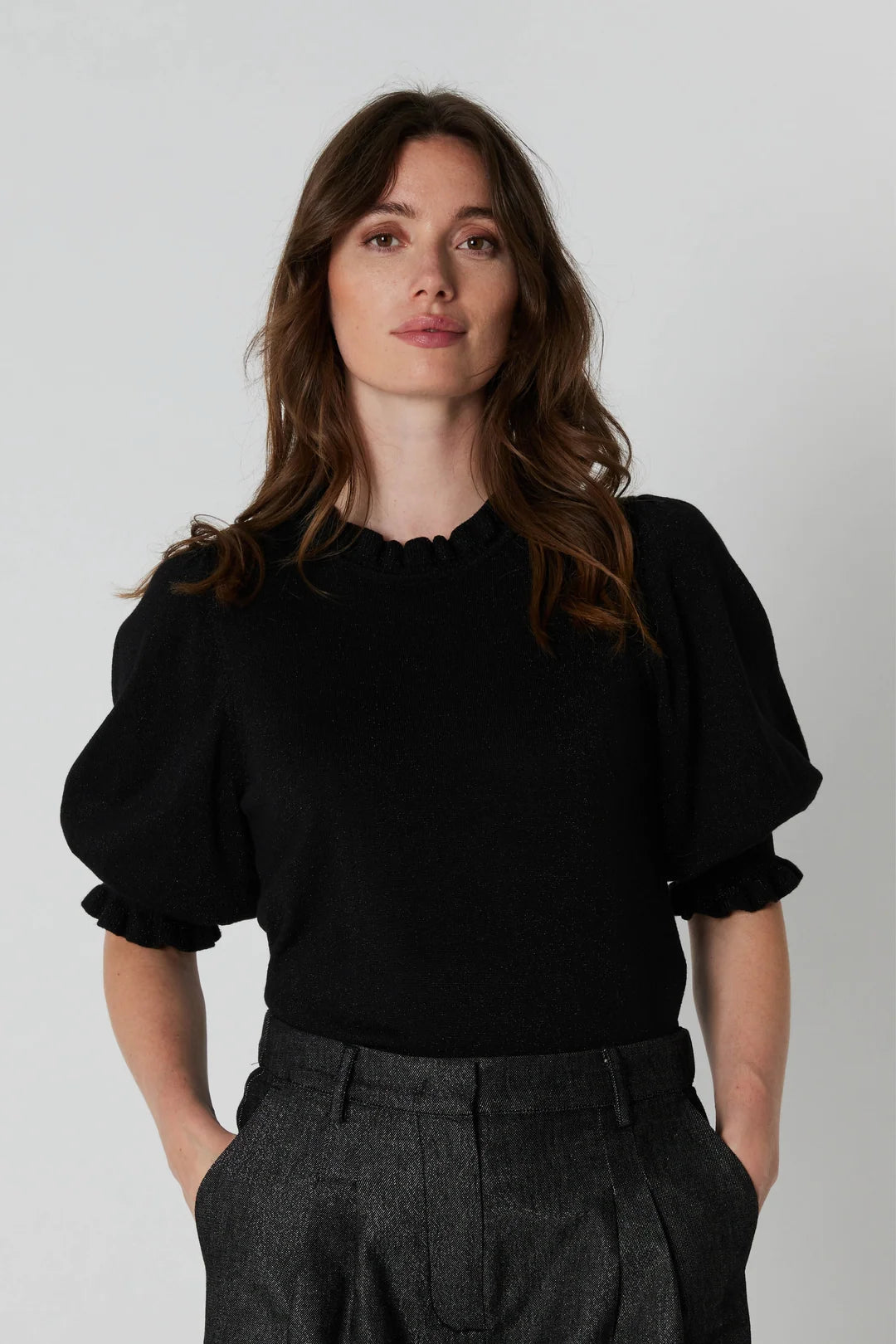 RDF Sorrel Scallop Knit