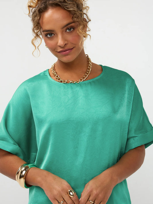 Top Huda Sea Green