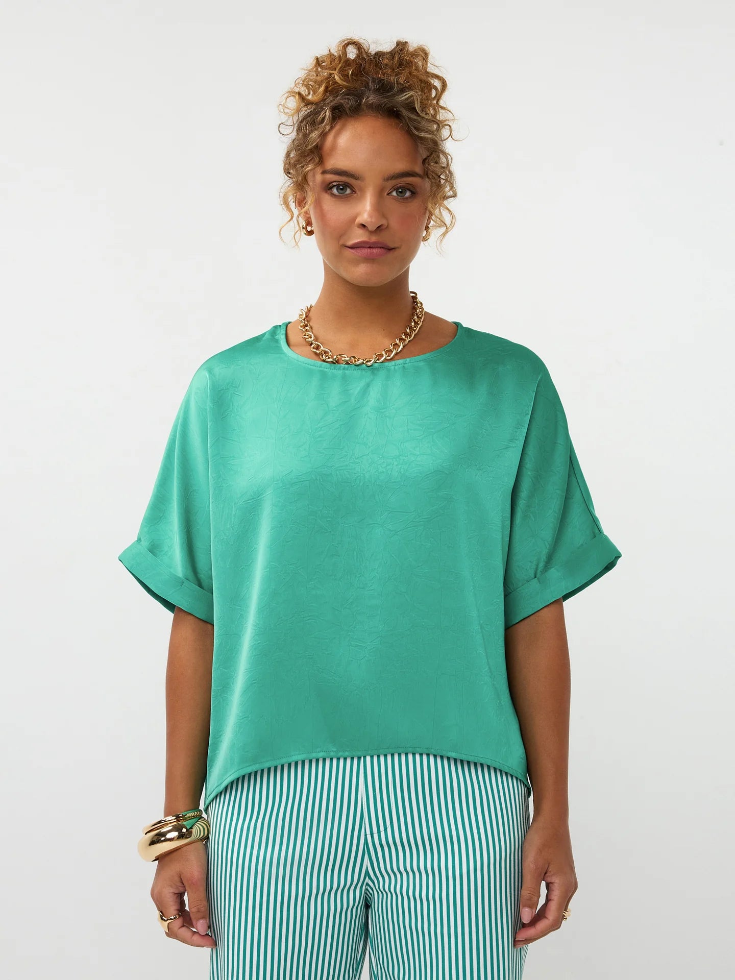 Top Huda Sea Green