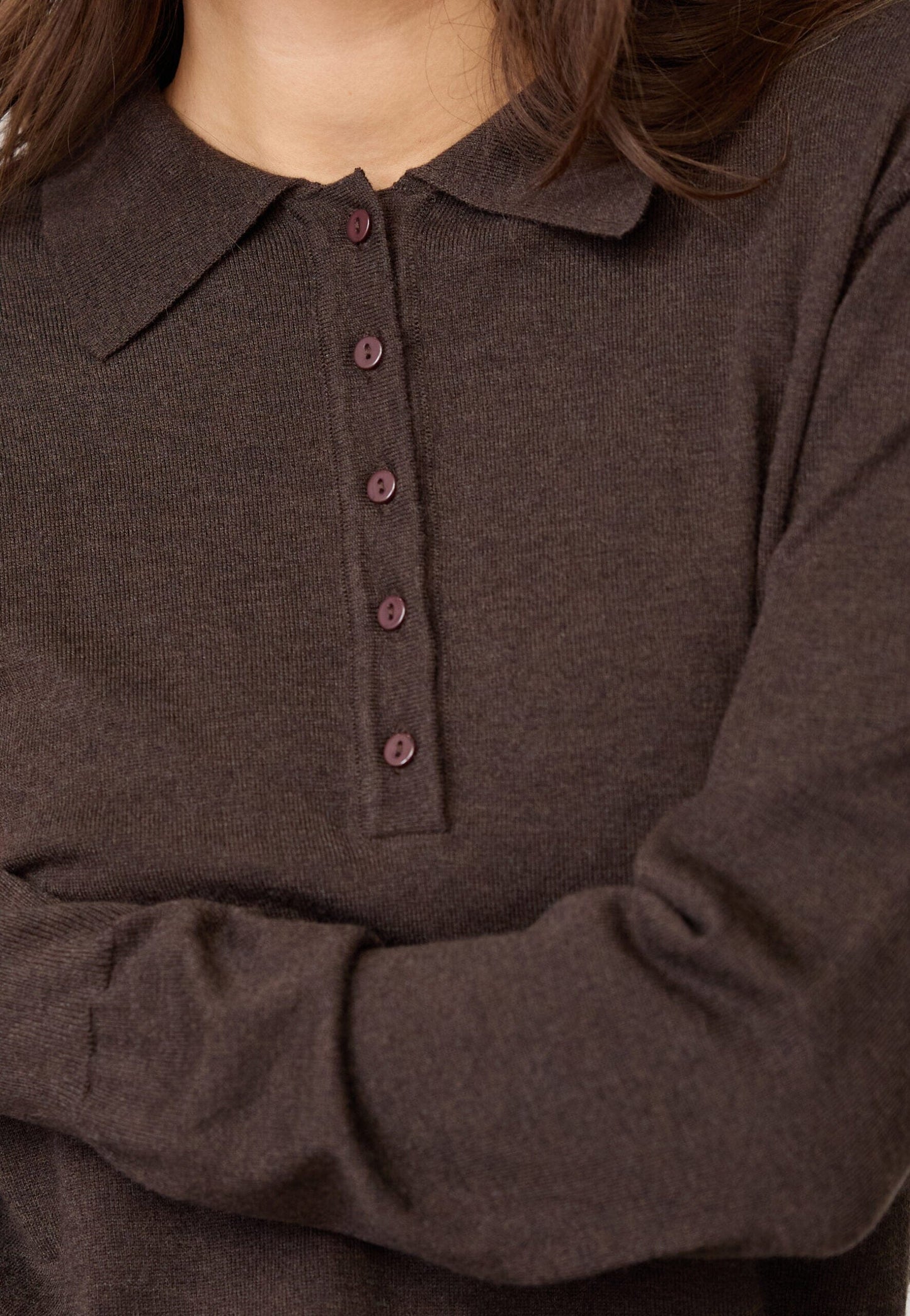 CoryCC Padded Polo Knit