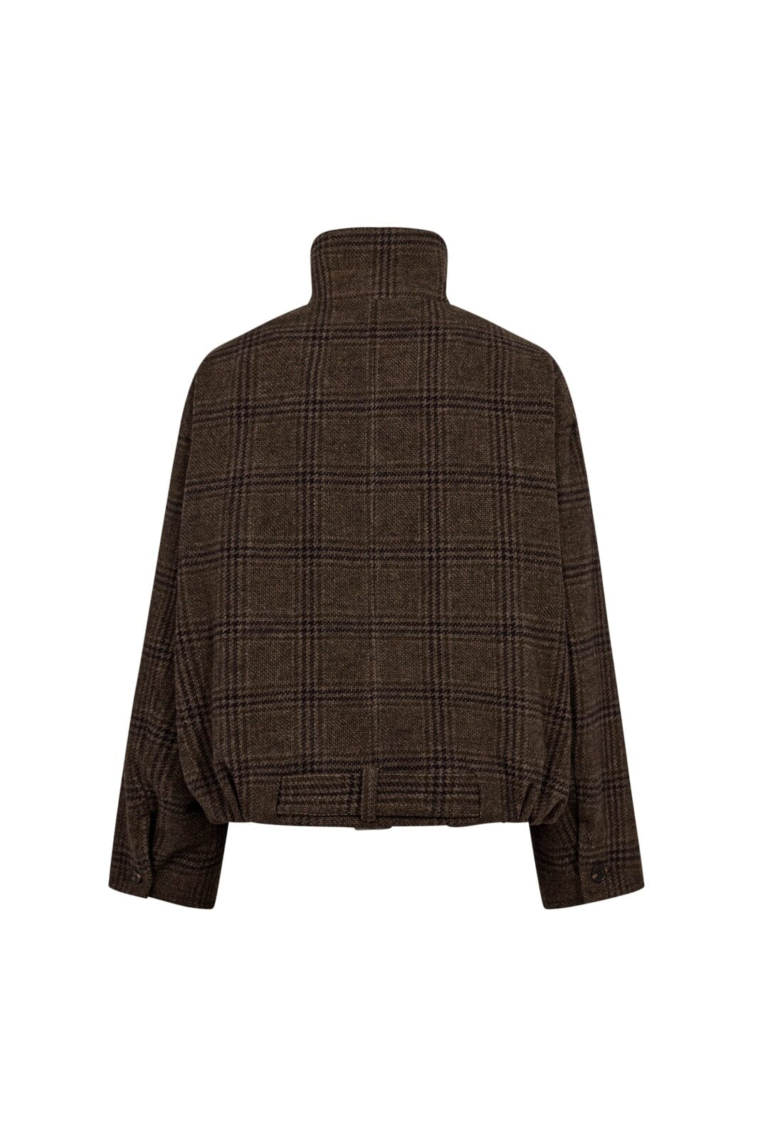 OlvaCC Check Balloon Jacket