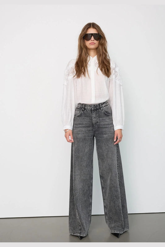 VickyCC Stone Wide Jeans
