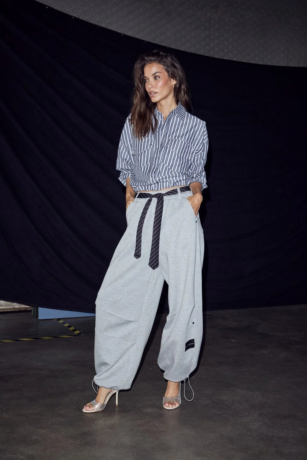 Maxi Split Tie Pant
